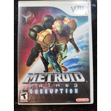 Metroid Prime 3 Corruption Wii - Jogo Wii T