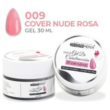 Gel De Construccion Uv/led Cherimoya 30g Uñas Esculpidas Color 009 Cover Nude Rosa