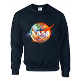 Sudadera Nasa, Unisex Cuello Redondo 07