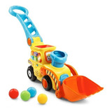 Vtech Excavadora Amarilla Recoge Pelotas Luces Y Sonidos 