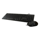 Kit Teclado E Mouse Usb Conexão Plug Play Tc240 Multi