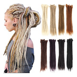 Rastas Dreadlocks Sintéticos Tejidos 70cm 24 Unidades 