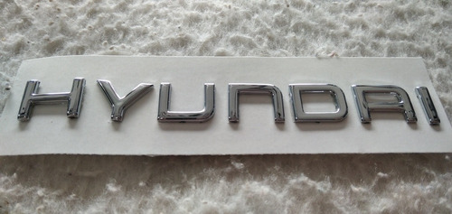 Emblema Logo Letras Hyundai Elantra 1997 Al 2012  Foto 5