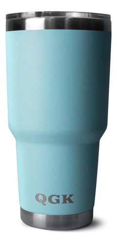 Copo Térmico Tumbler Com Tampa 887ml - Qgk Turquesa