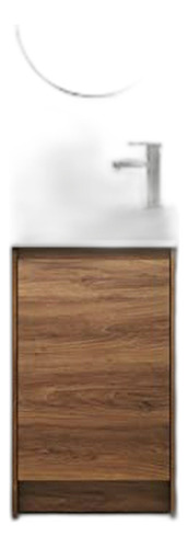 Vanity De Baño Ssline Con Lavabo Y Almacenamiento