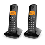 Teléfono Inalámbrico Doble Alcatel E355 Color Negro