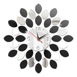 Reloj De Pared Con Espejo En Forma De Limón Con Decoración V