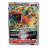 Carta Pokémon Charizard V Astro Coleção Astros Cintilantes