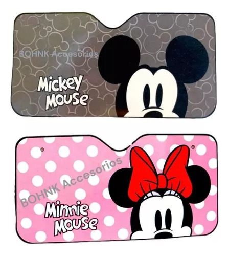 Par De Parasoles Mickey Y Minnie Mouse Disney Original
