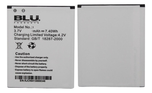 Batería Compatible Con Blu Studio 5.3 C865405250t De 2500mah