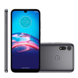 Celular Smartphone Motorola Moto E6s Cinza Tela 6.1  32 Gb