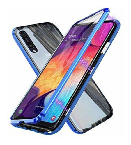 Funda Magnetica Para Samsung Con Templado Frontal 