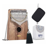 Lingting Kalimba 17 Teclas Pulgar Piano Mbira Dedo Piano Reg