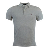 Camiseta Tommy Hilfiger Tipo Polo Slim Fit Thflex G10