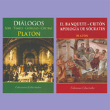 Platón Lote X 2 Libros Ion Timeo Gorgias Critias Banquete