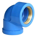 Kit 5 Joelhos Azul  25 Mm X 1/2  + 5 Plug 1/2 Krona 