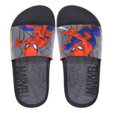 Chinelo Infantil Marvel Hero Squad Slide Juvenil Masculino