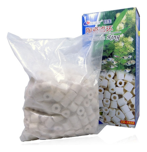 Canutillos Ceramica Acuario Peces Material Filtrante 1 Kg