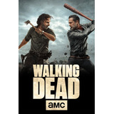 Chapa Serie Tv The Walking Dead 20x30cm Rick Grimes