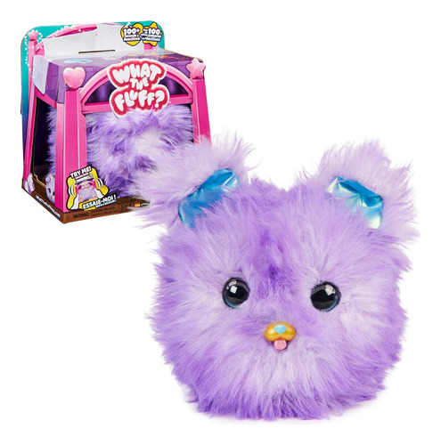 What The Fluff Gatito Spin Master Morado Puppy