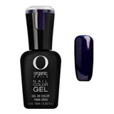 Organic Nails Gel Color Group Midnight Garden (azul Medianoc