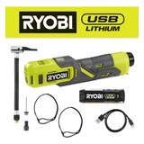 Inflador De Llantas Y Balones Ryobi, Inalambrico Recargable