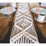 Corredor De La Tabla De Macrame  Boho Decoracion De Gan...