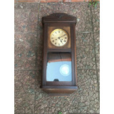 Reloj De Pared Antiguo Mezzo Gong Con Pendulo