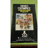 Catalogo  Atari Juego Video Olimpics