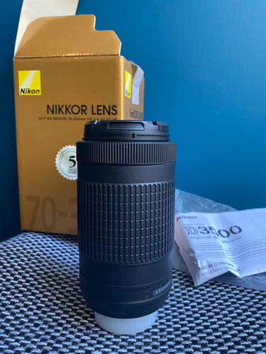 Lente Nikon Af-p Dx Nikkor 70-300mm F/4.5-6.3 G Ed Vr