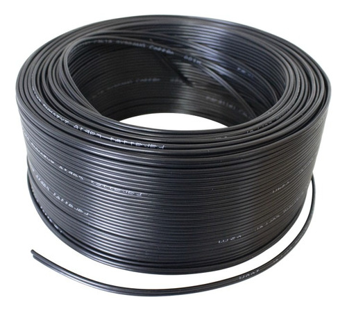 Cable Paralelo Negro 2x20 Awg 100% Cobre