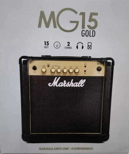 Amplificador Marshall Mg15g-e Transistor Guitarra / 220 V