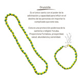 Doble Protección Pulsera Y Collar De Orula Santería Cubana 
