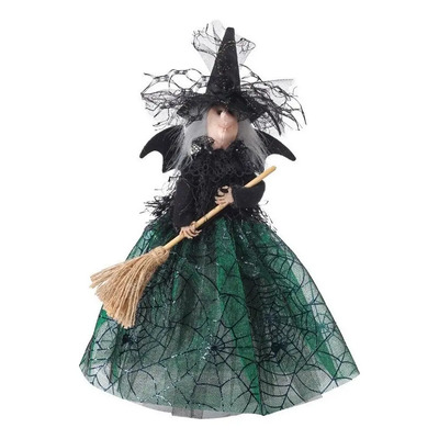 Para For Escoba De Bruja Muñeca Voladora Decoración Bruja