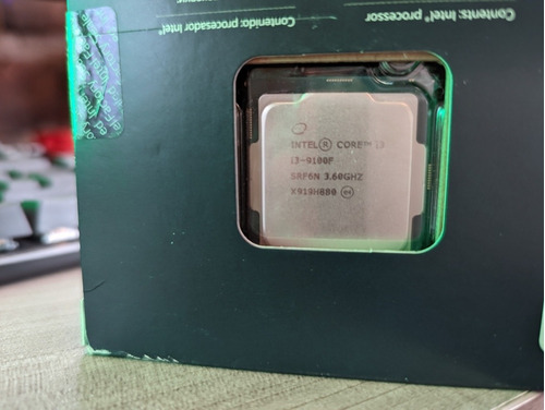 Procesador Intel Core I3 9100f En Perfecto Estado