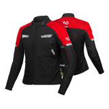 Chaqueta De Moto Wd, Para Mujer, Impermeable Y