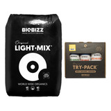 Sustrato Biobizz Lightmix 20lts Con Trypack Cultivo Indoor 