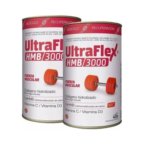 Ultraflex Hmb/3000  Pvo X 420 Grs X 2 Unidades