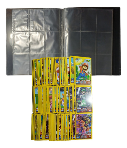 Coleccionador + Set De Tarjetas Super Mario Bros Superstar