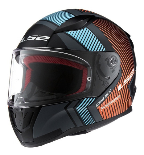 Casco Integral Moto Ls2 353 Rapid Extra - ** Fas Motos