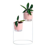 Suporte Aramado Preto Para Vasos De Plantas Para Decorar 