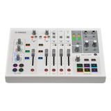 Mezcladora Yamaha Ag08w Blanco/8 Canales/android/ios/+48v