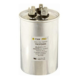 Packard Trcfd455 45+5mfd 440/370v Round Run Capacitor