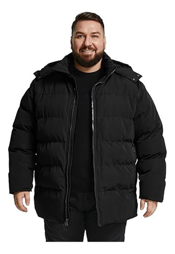 Jaqueta Casaco Bobojaco Plus Size Puffer Nylon Impermeável