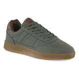 Zapatos Queiry Verde Para Hombre Croydon