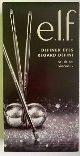 Estuché De Brochas Para Ojos Elf Difined Eyes 3 Piezas