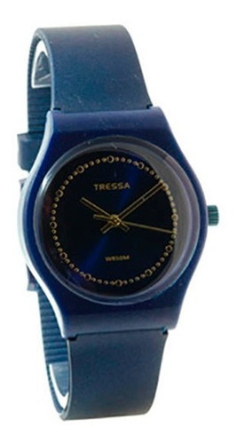 Reloj Tressa Glitter Unisex Sumergible Varios Colores Newmar