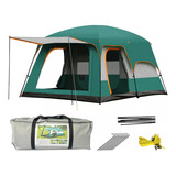 Grande 4-6 Personas Tienda Casa Tent Campaña Camping Acampar