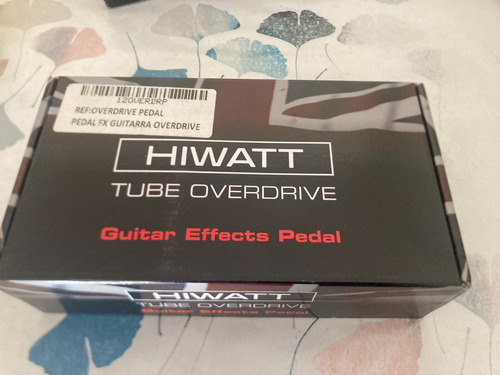 Hiwatt Tube Overdrive - Efecto De Guitarra A Tubos