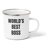 Tazon Enlozado The Office Bess Boss Metalico 12 Onzas